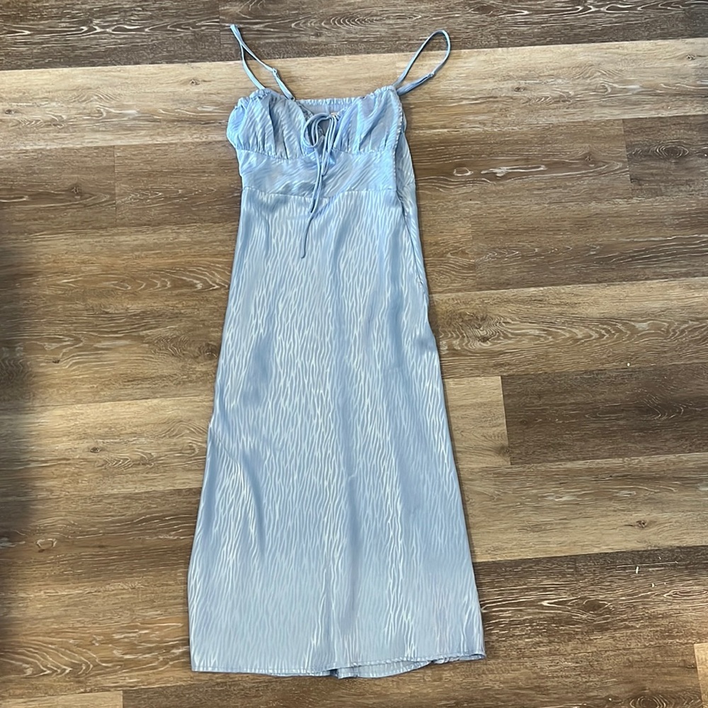 Hello Molly Baby Blue slip dress size 8